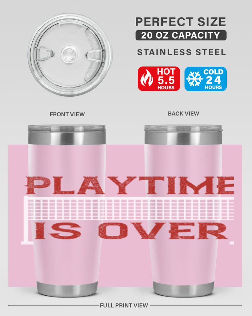Playtime is over 1932#- badminton- Tumbler
