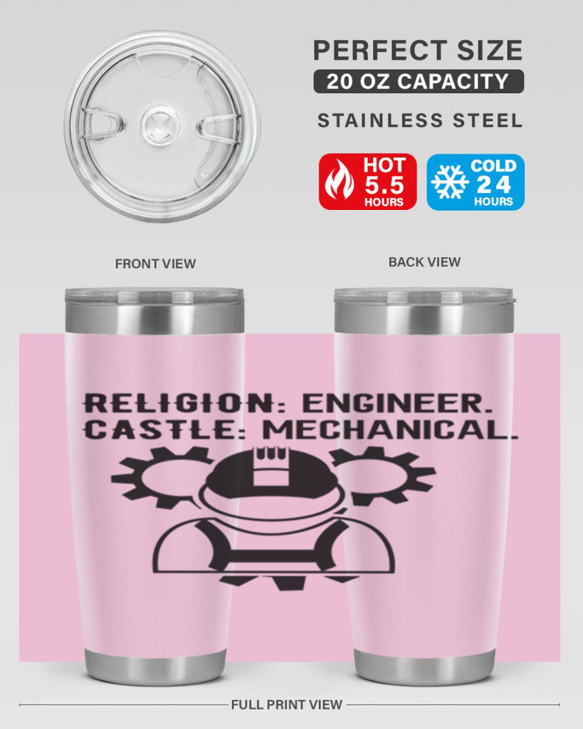 Religion Style 5#- engineer- tumbler