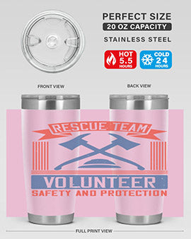Rescue Team Volunteer Safety And Protection Style 33#- volunteer- Tumbler