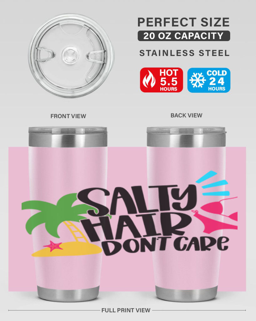 Salty Hair Dont Care Style 29#- summer- Tumbler