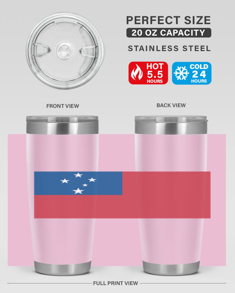 Samoa 49#- world flags- Tumbler