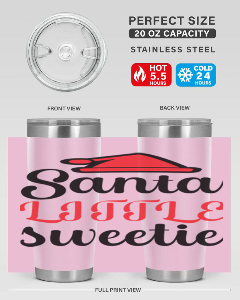 Santa little sweetie 350#- winter- Tumbler