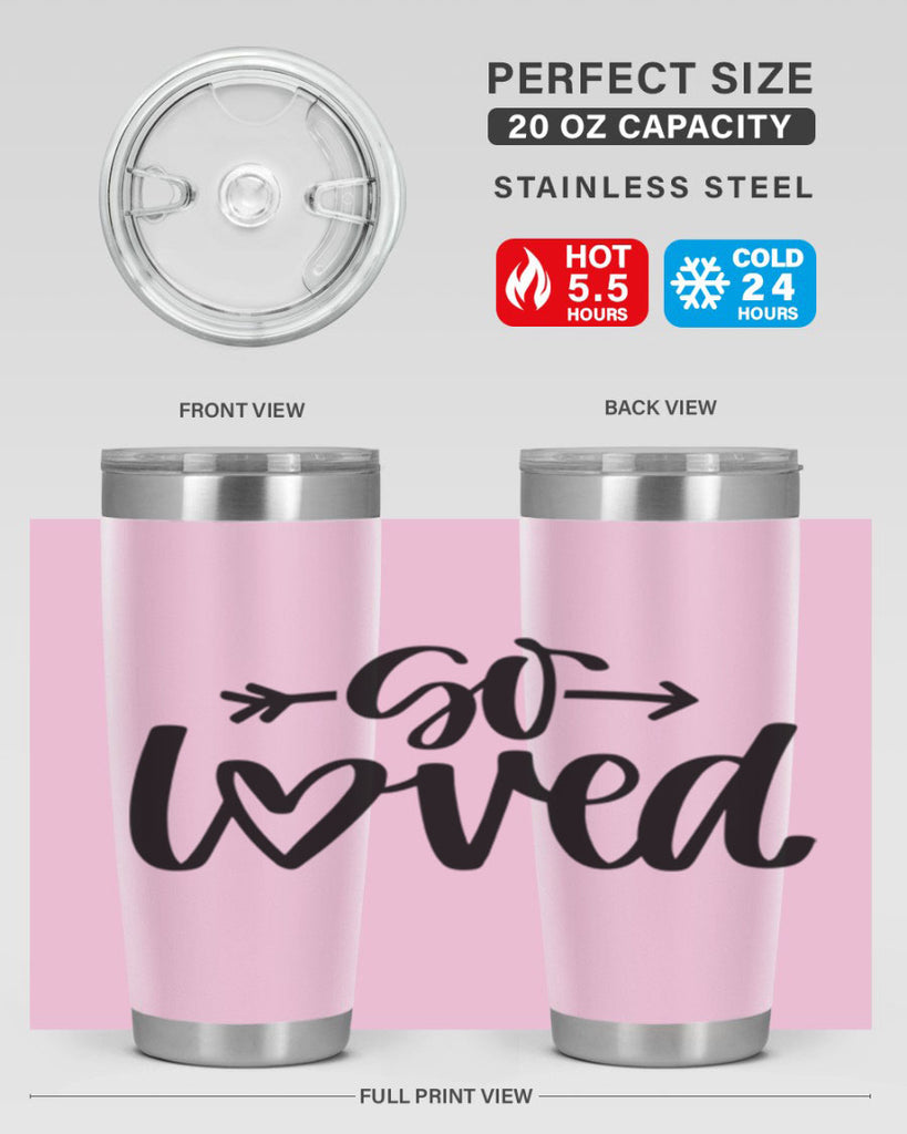 So Loved Style 26#- baby- tumbler