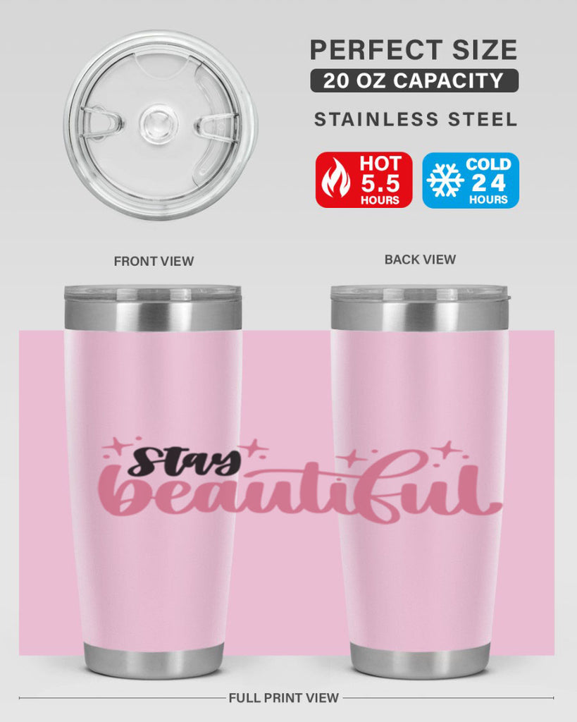 Stay Beautiful Style 18#- make up- Tumbler