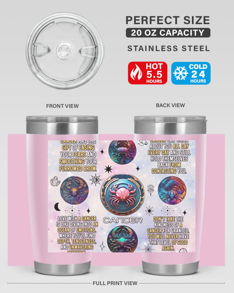StraightCancer 470#- zodiac- Tumbler