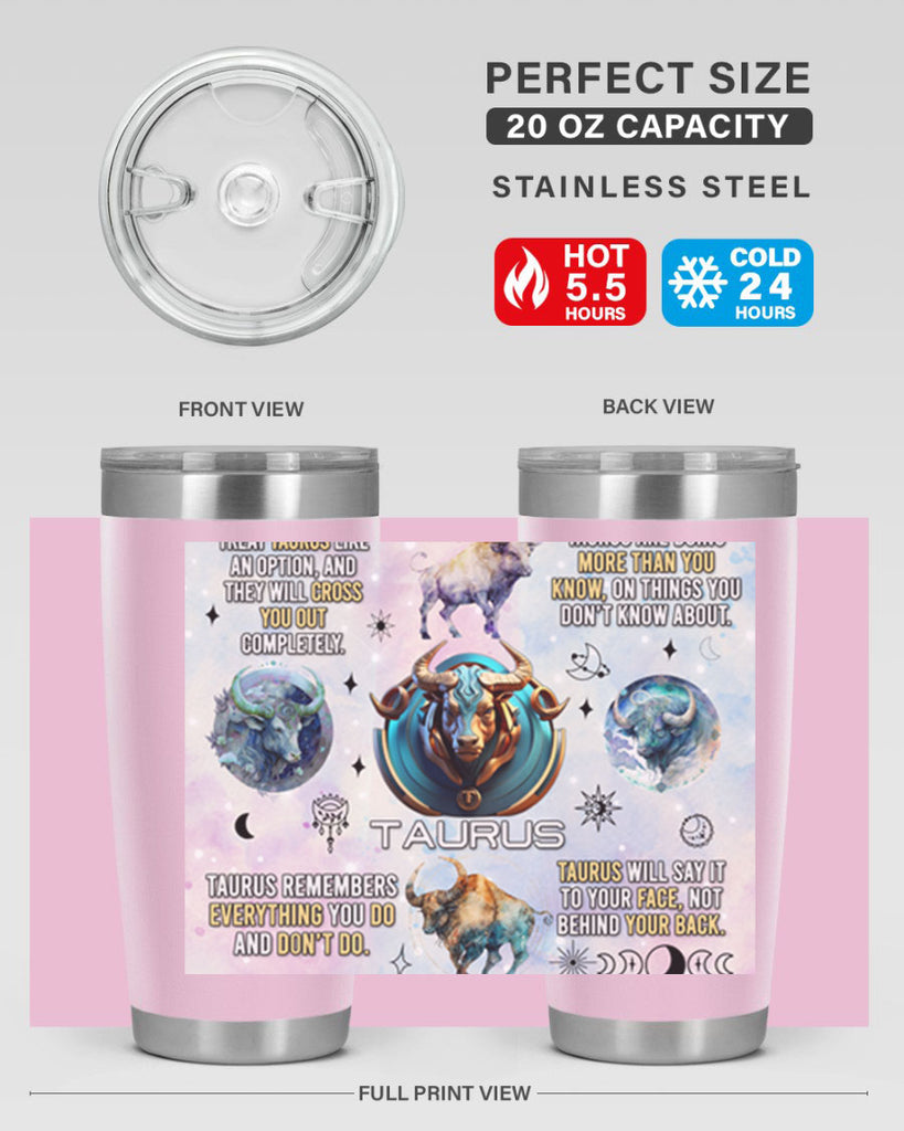 StraightTaurus 478#- zodiac- Tumbler
