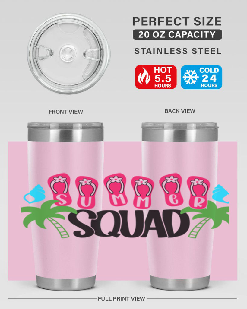Summer Squad Style 22#- summer- Tumbler