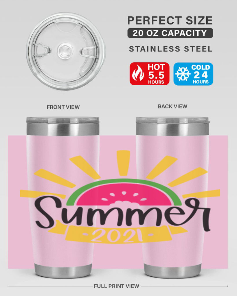 Summer Style 24#- summer- Tumbler