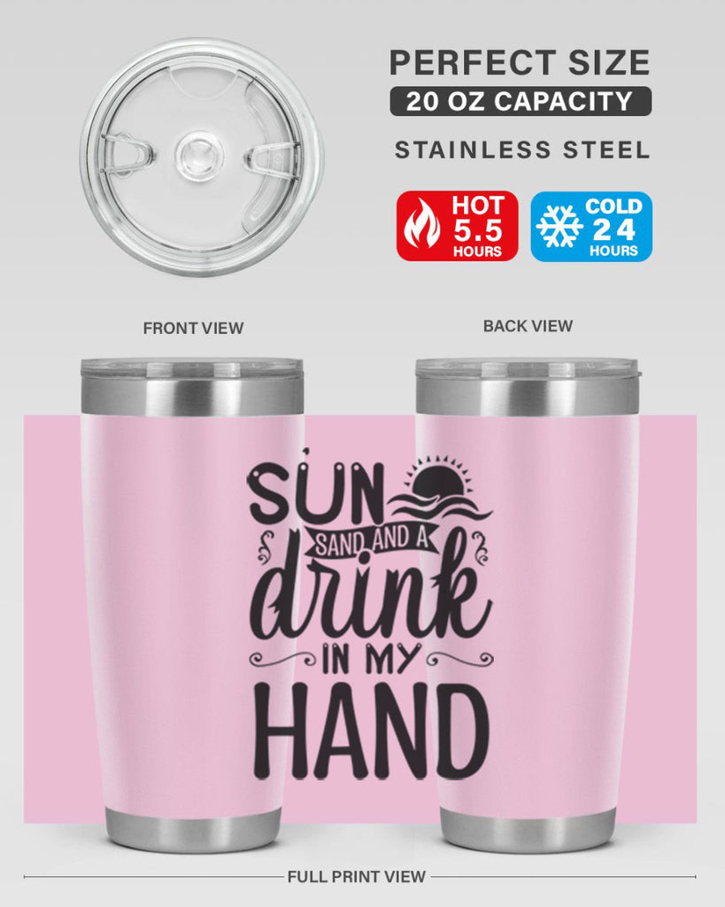 SunSandandaDrink 481#- zodiac- Tumbler