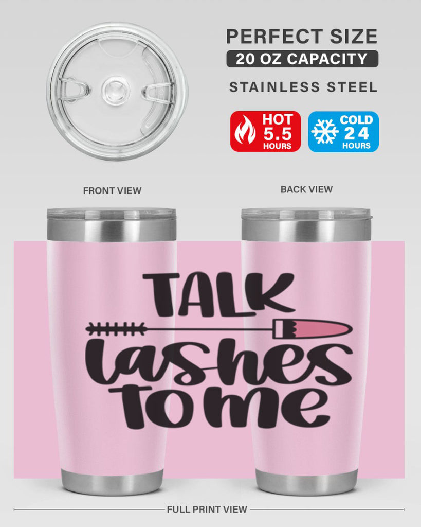 Talk Lashes To Me Style 16#- make up- Tumbler