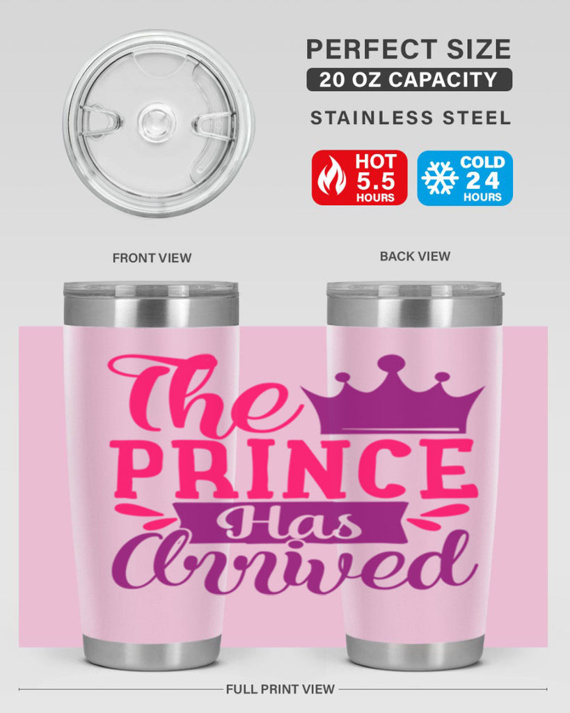 The Prince Has Arrived Style 197#- baby- tumbler