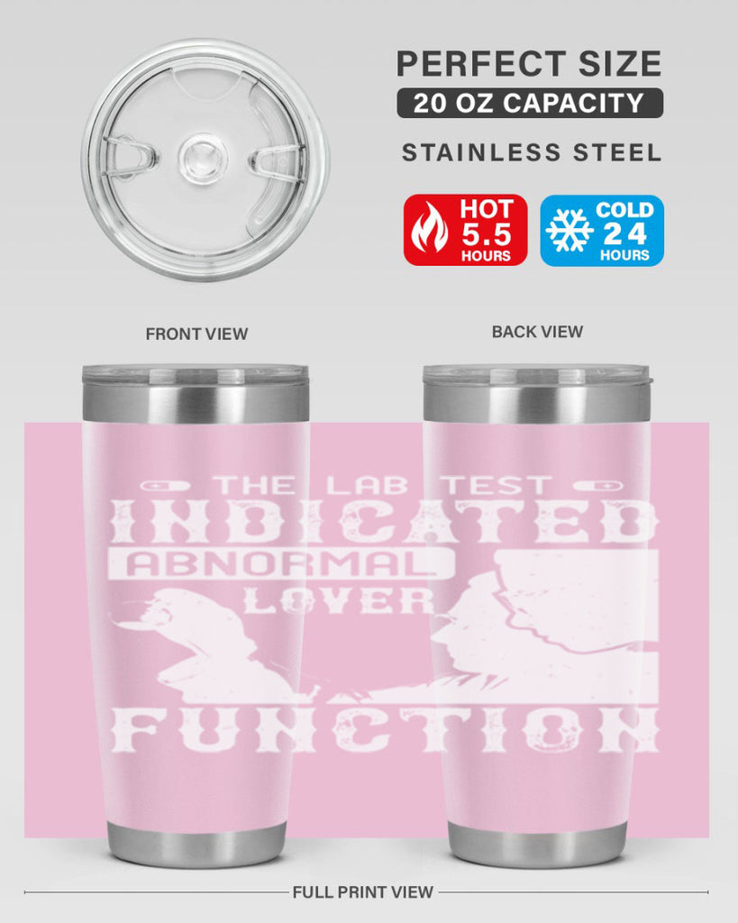 The lab test indicated abnormal lover function Style 22#- medical- tumbler