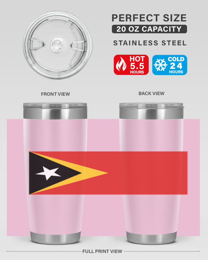 TimorLeste 22#- world flags- Tumbler
