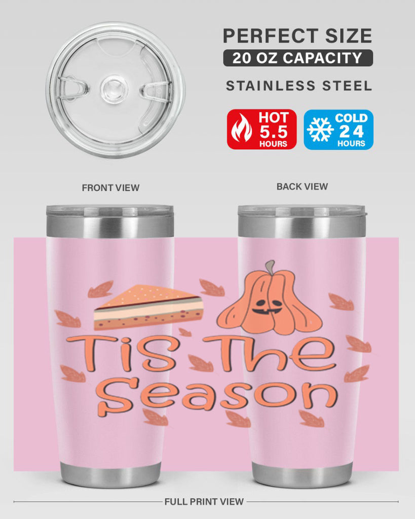Tis The Season 618#- fall- Tumbler
