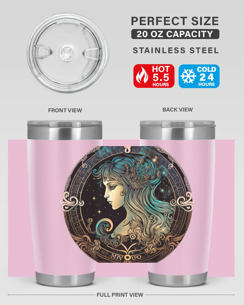 Virgo 526#- zodiac- Tumbler