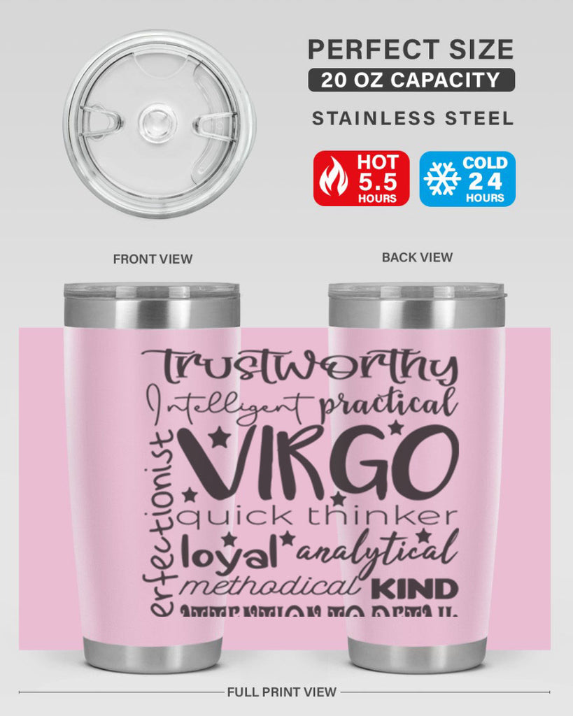 Virgo 574#- zodiac- Tumbler