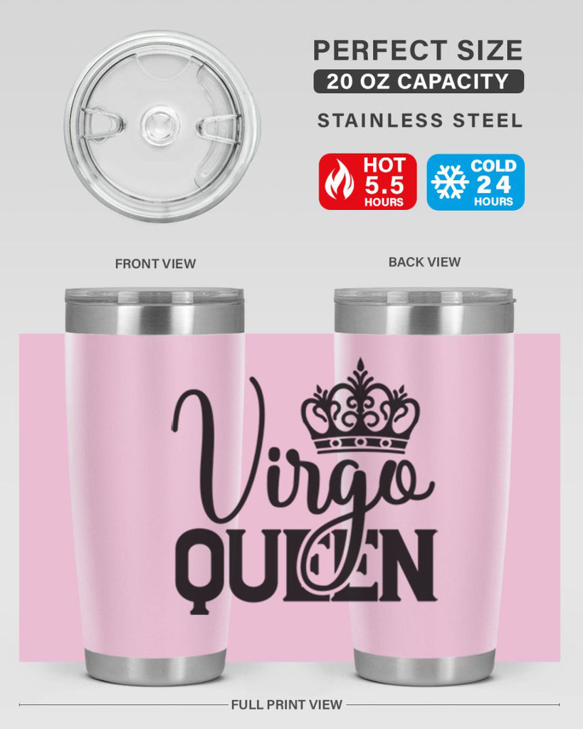 Virgo queen 540#- zodiac- Tumbler