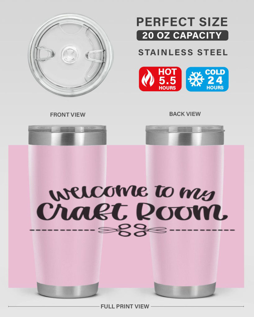 Welcome To My Craft Room 2#- crafting- Tumbler