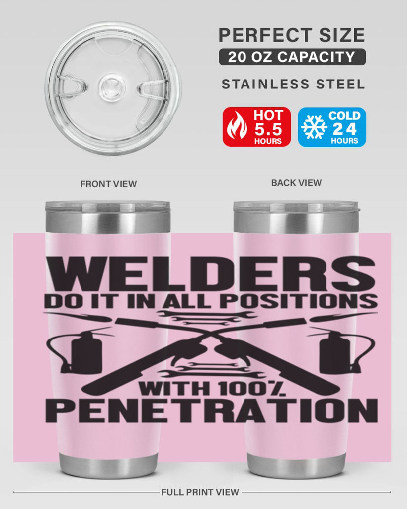 Welders do it Style 2#- welder- tumbler