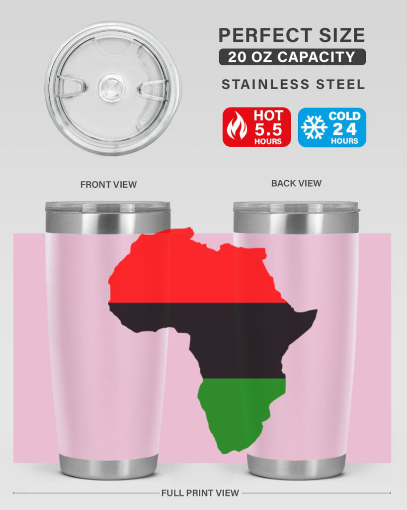 africamap 276#- black words phrases- Cotton Tank