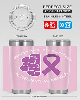 alzheimers awareness style 40#- alzheimers- Tumbler