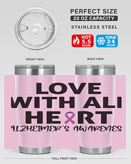 alzheimers awareness style 77#- alzheimers- Tumbler