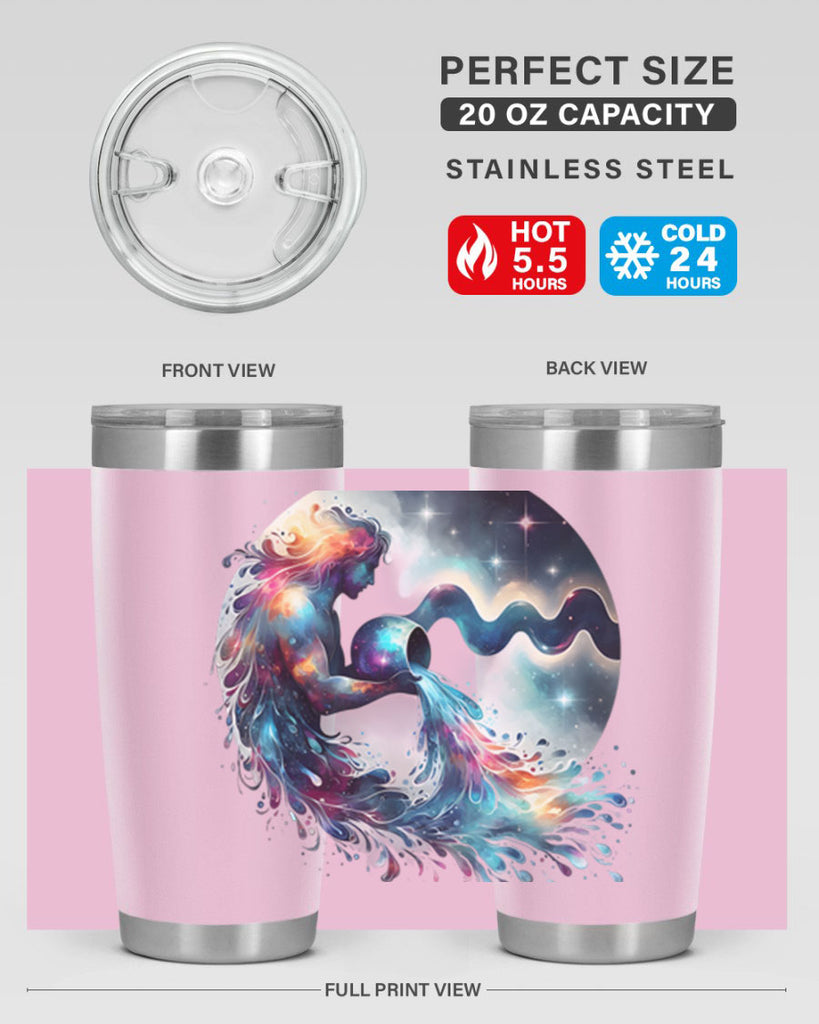 aquarius 88#- zodiac- Tumbler