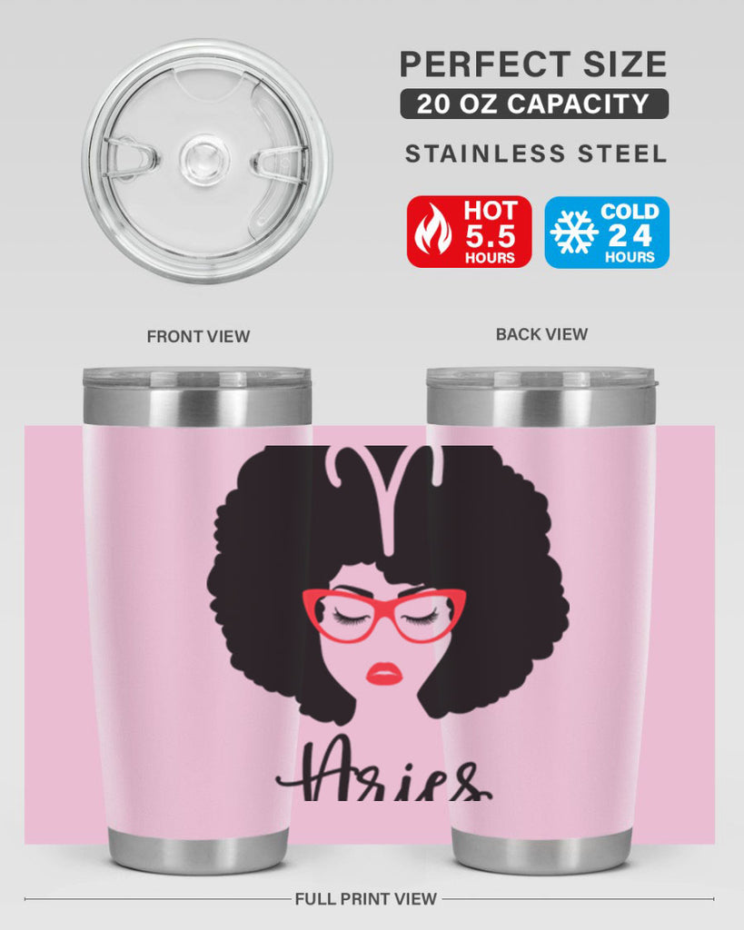 aries 122#- zodiac- Tumbler