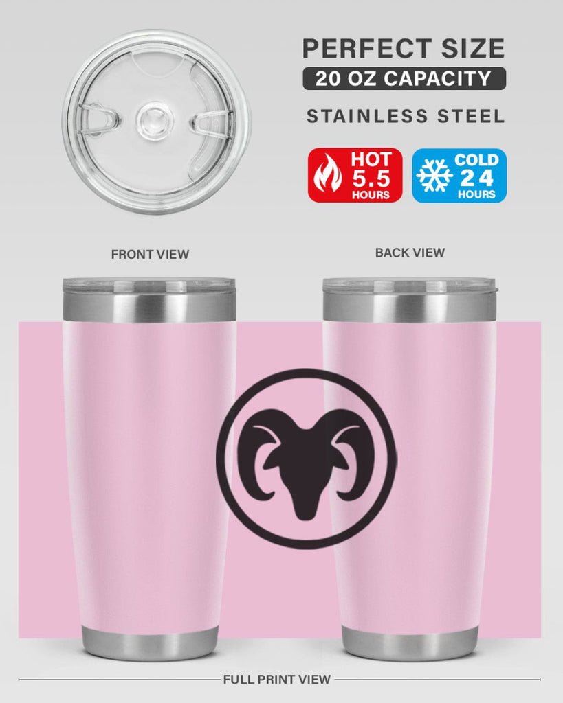 aries 131#- zodiac- Tumbler
