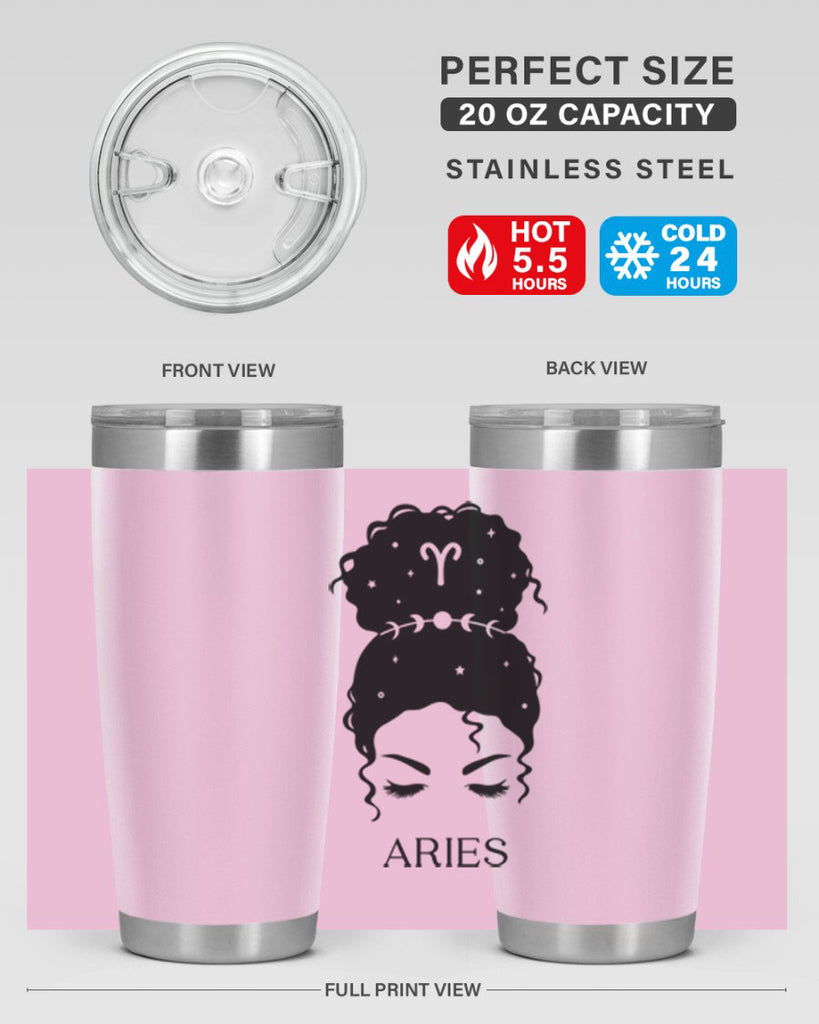aries 132#- zodiac- Tumbler