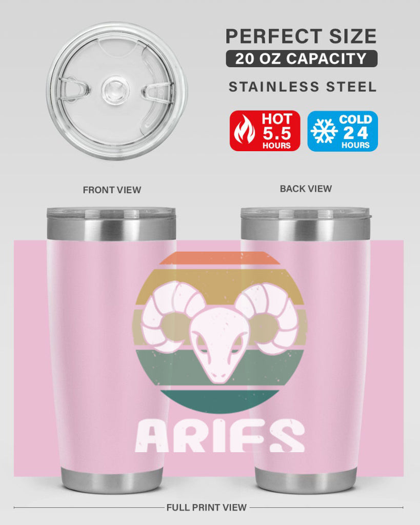 aries 134#- zodiac- Tumbler