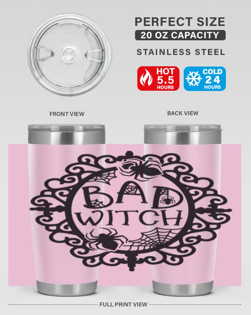 bad witch 92#- halloween- Tumbler