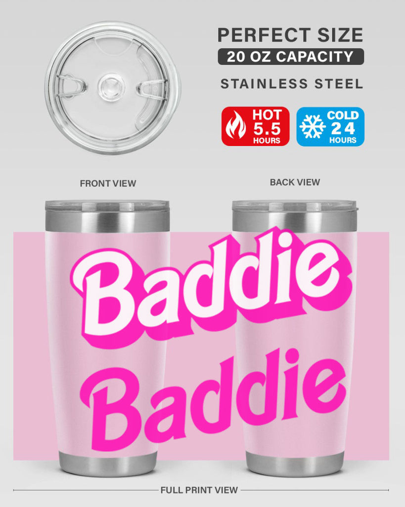 baddie 271#- black words phrases- Cotton Tank