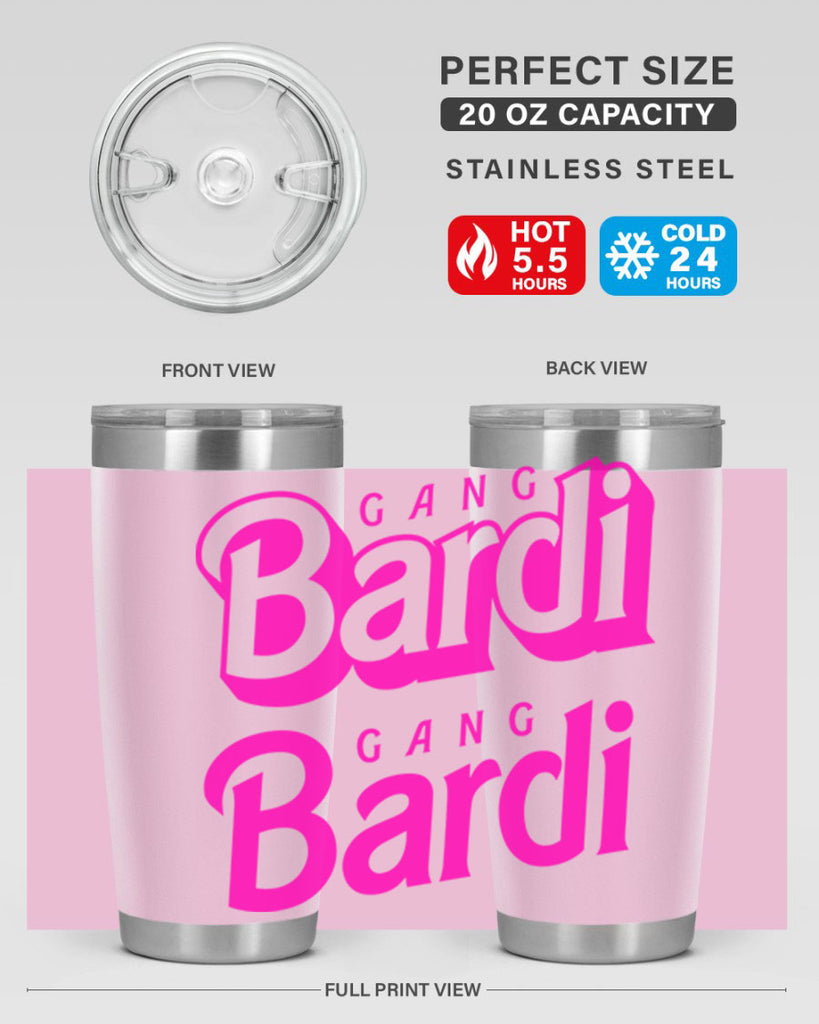 bardi gang 264#- black words phrases- Cotton Tank