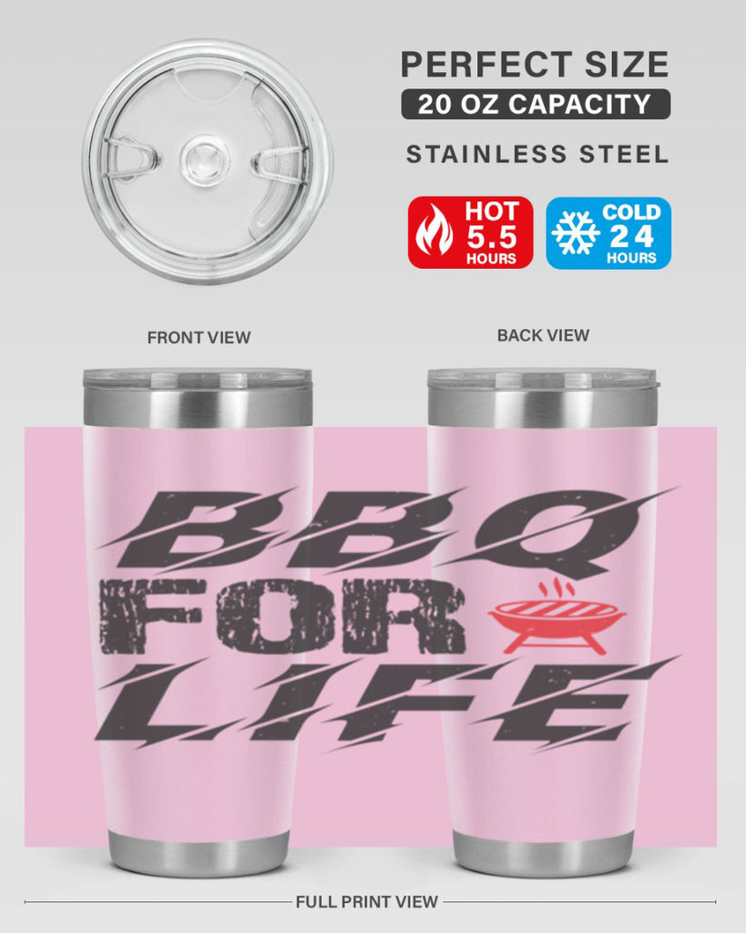 bbq for life 39#- bbq- Tumbler