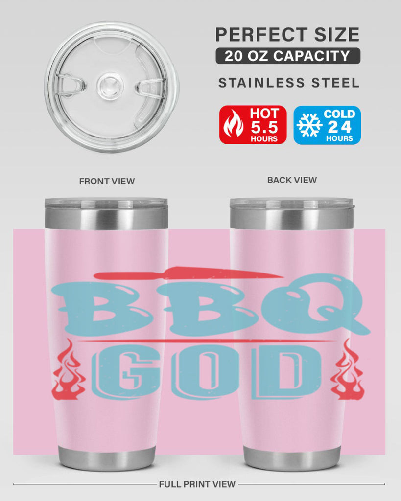 bbq god 28#- bbq- Tumbler
