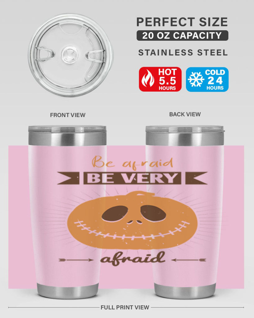 be afraid be very afraid 151#- halloween- Tumbler