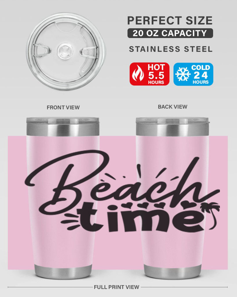 beach time Style 108#- summer- Tumbler