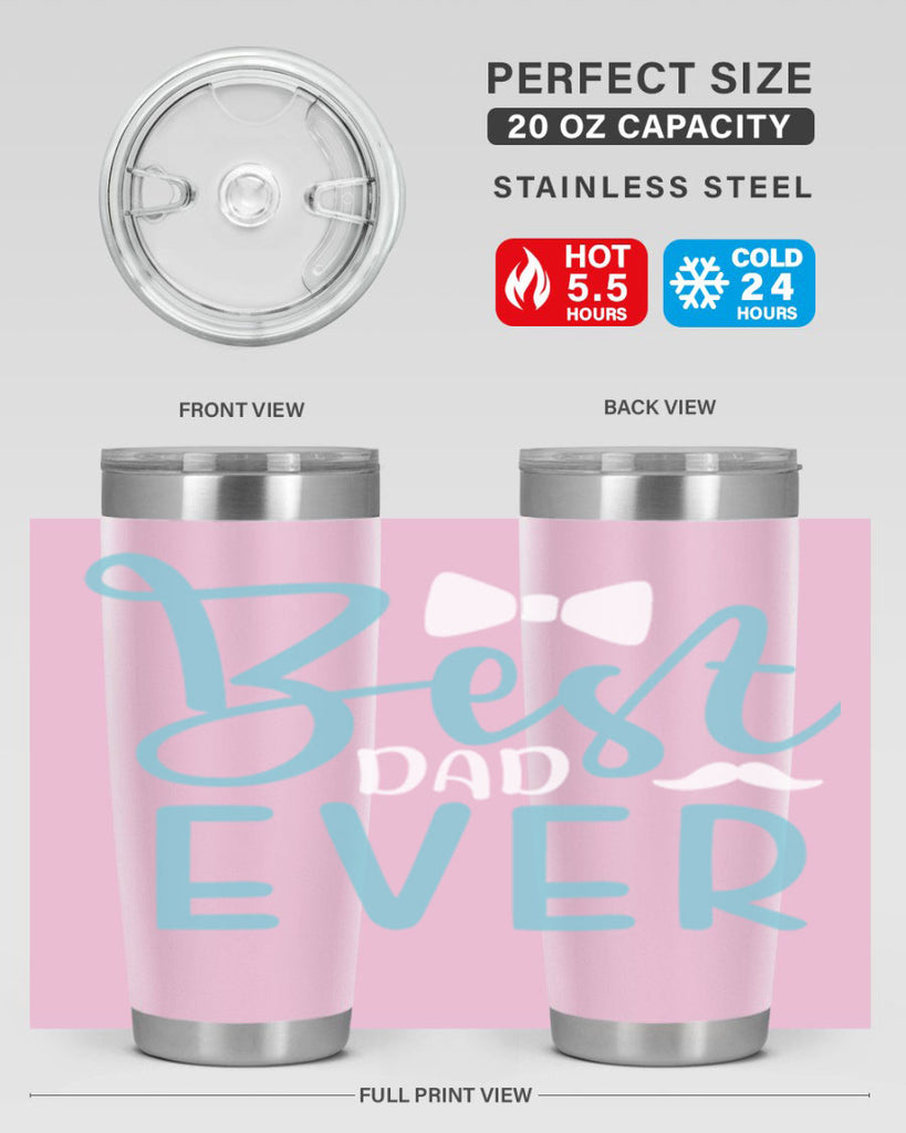 best dad ever 109#- fathers day- Tumbler