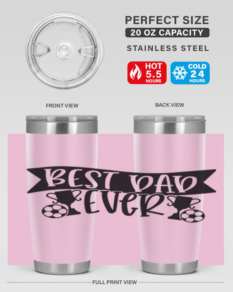 best dad ever 73#- fathers day- Tumbler