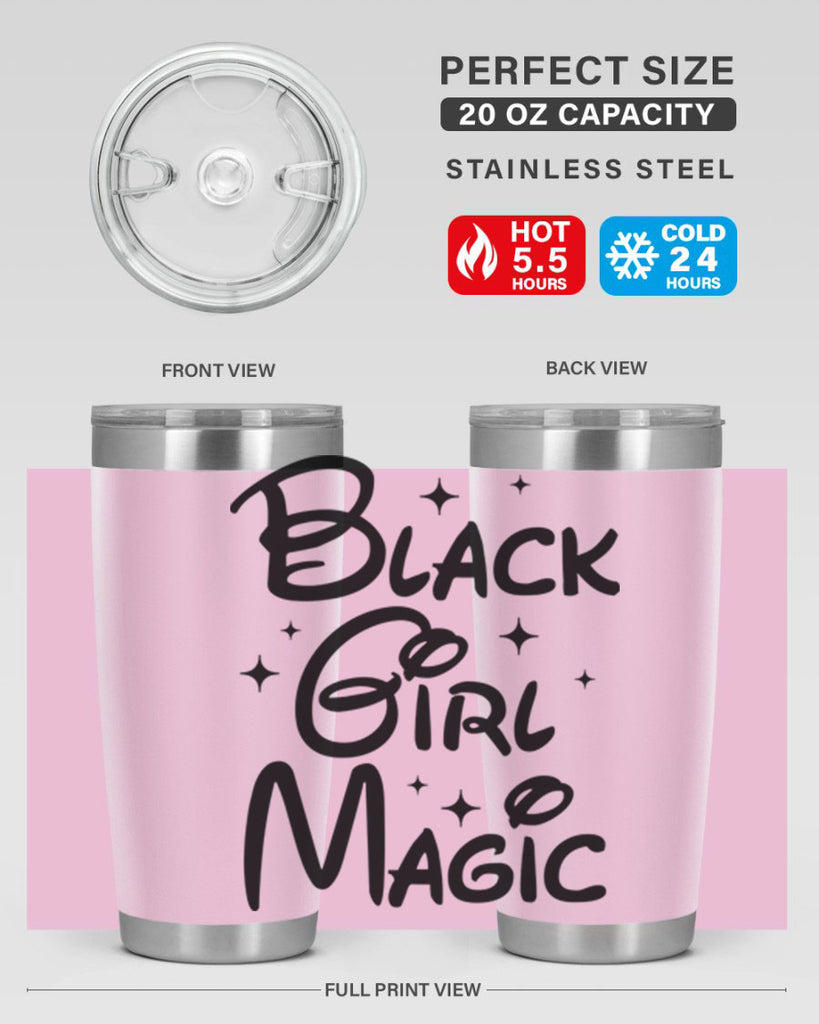 black girl magic 207#- black words phrases- Cotton Tank