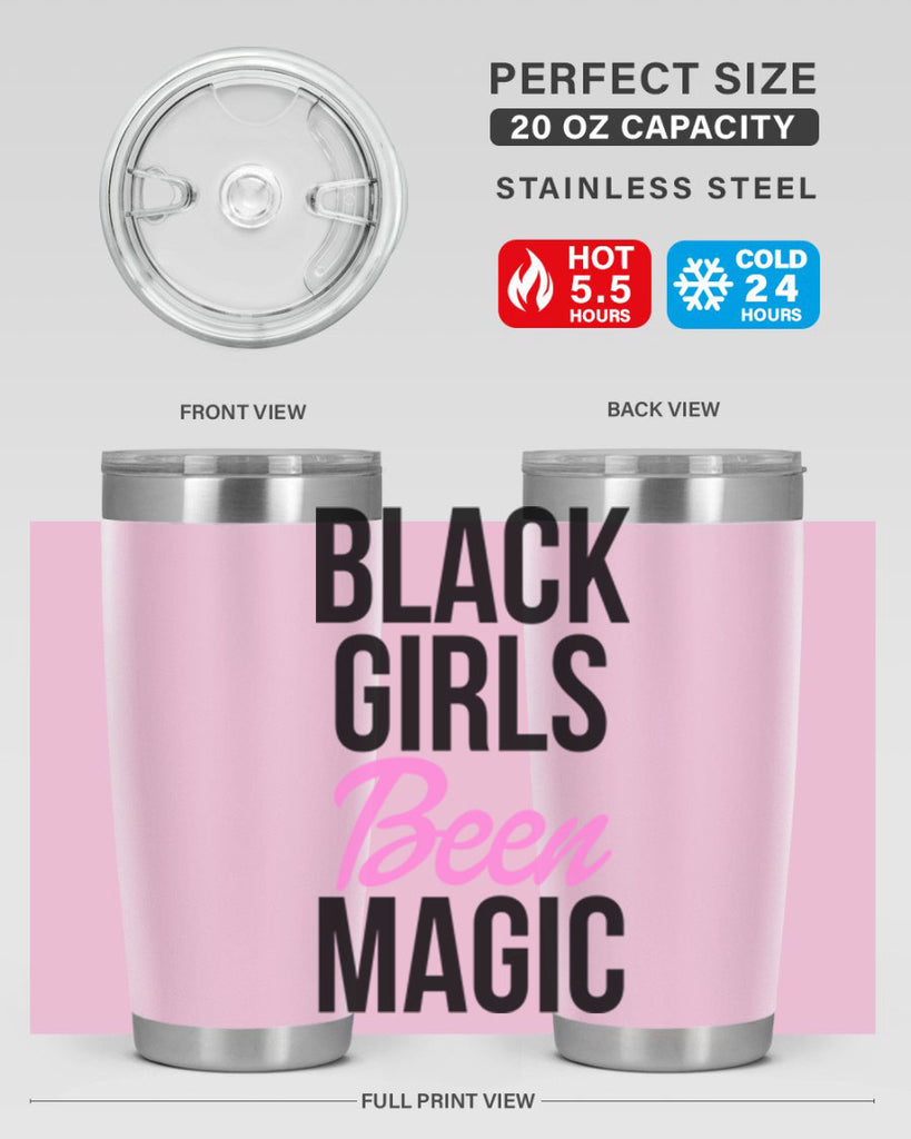 black girls been magic 244#- black words phrases- Cotton Tank