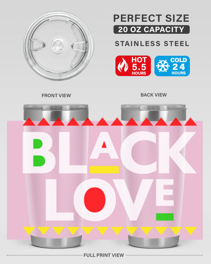 black love 228#- black words phrases- Cotton Tank