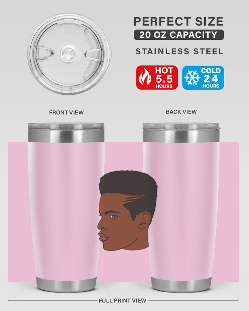 black man 28#- black men - boys- tumbler