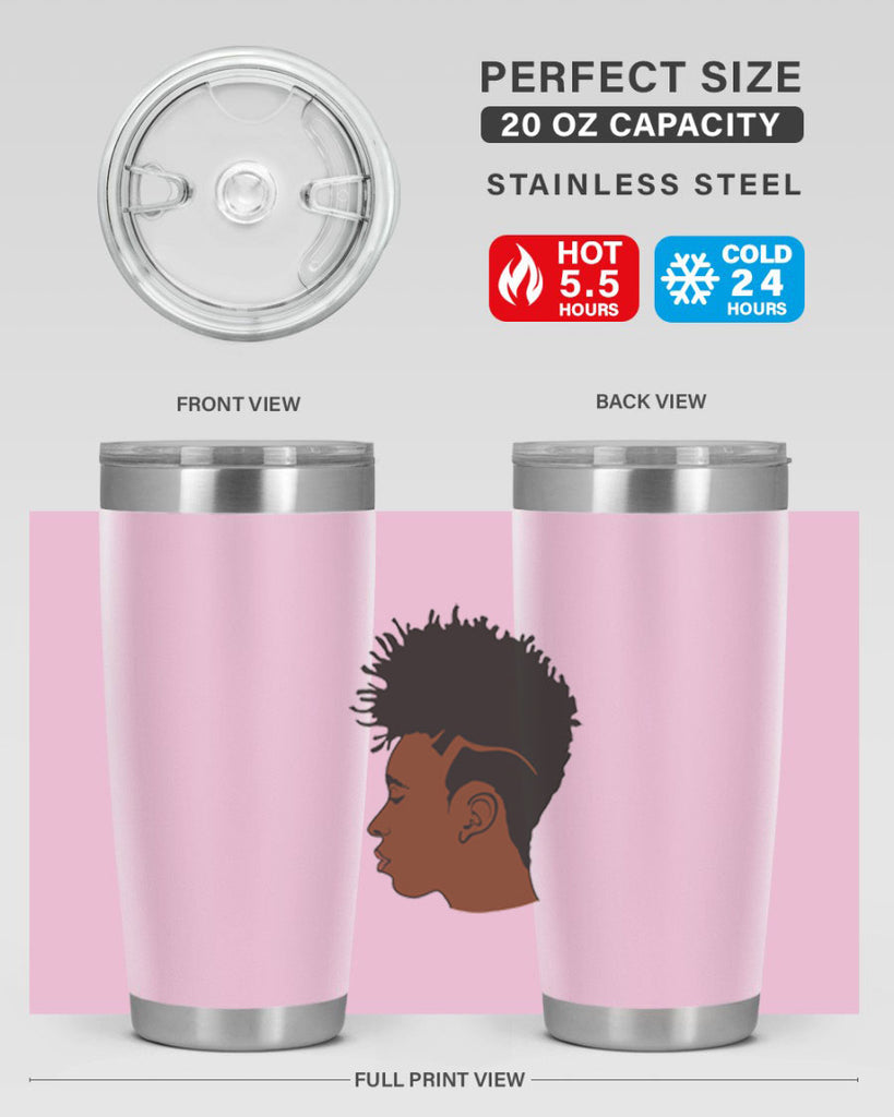 black man 36#- black men - boys- tumbler