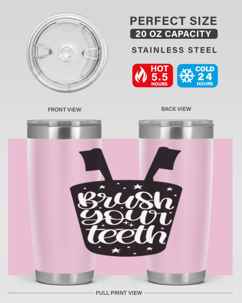 brush your teeth 45#- bathroom- Tumbler