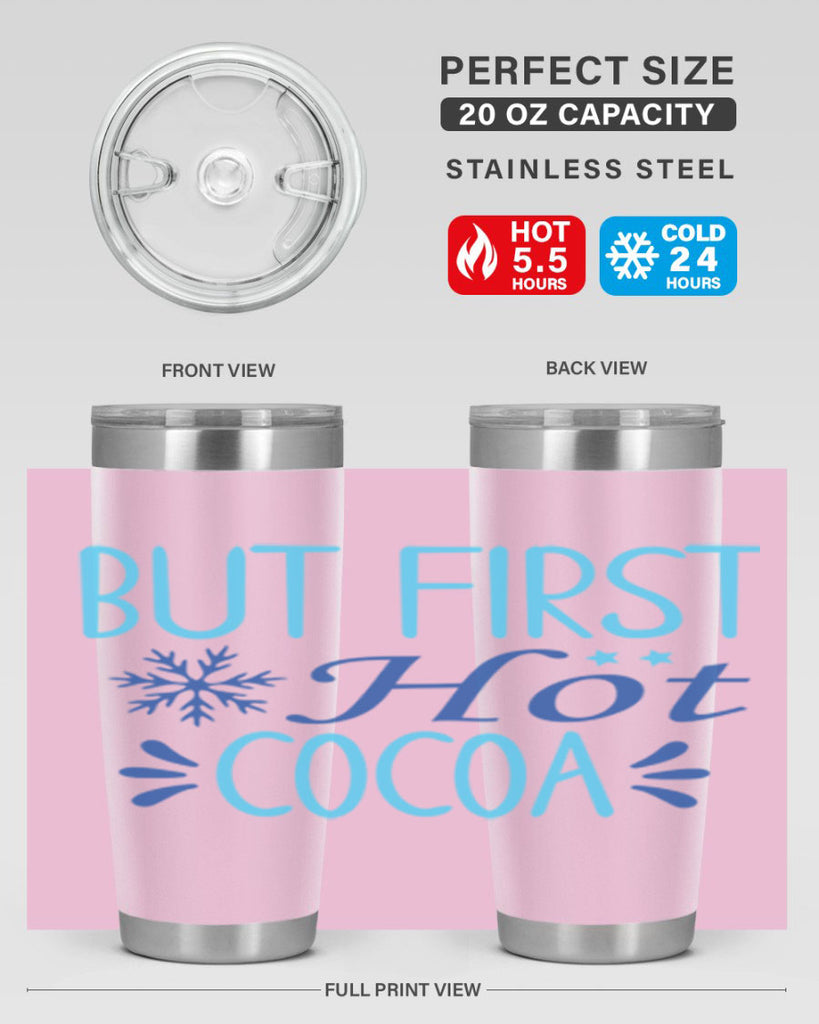 but first hot cocoa 33#- winter- Tumbler