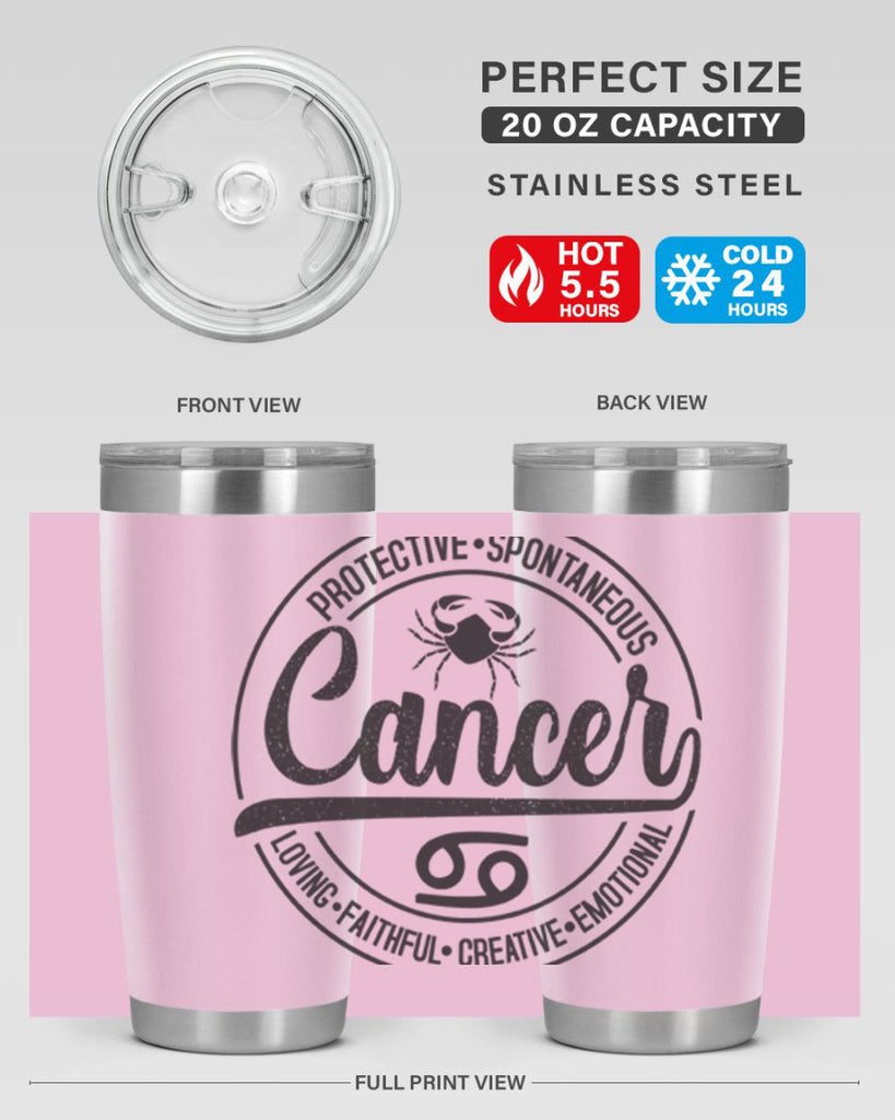 cancer 153#- zodiac- Tumbler
