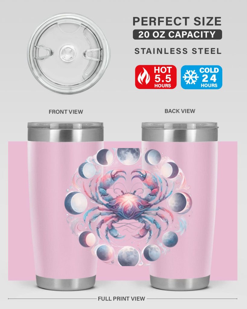 cancer 169#- zodiac- Tumbler