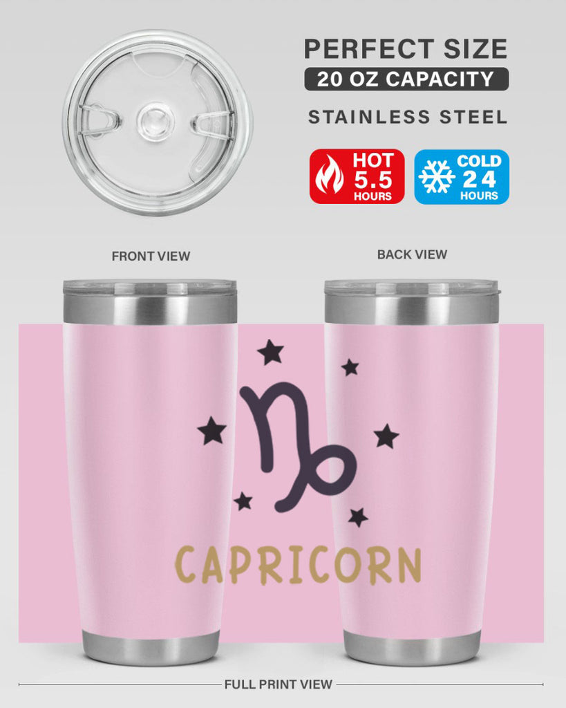 capricorn 206#- zodiac- Tumbler
